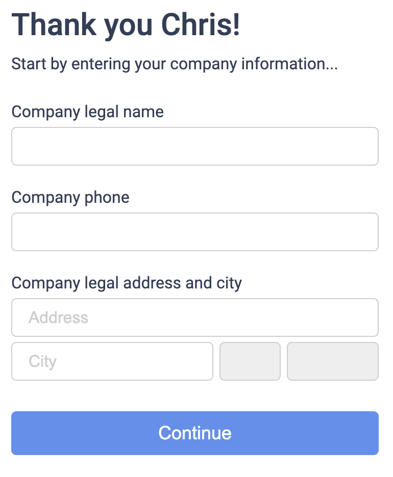 Webtimeclock Sign Up Setp 2
